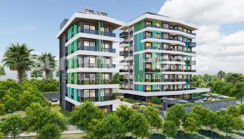 Sea view apartments for sale in Avsallar