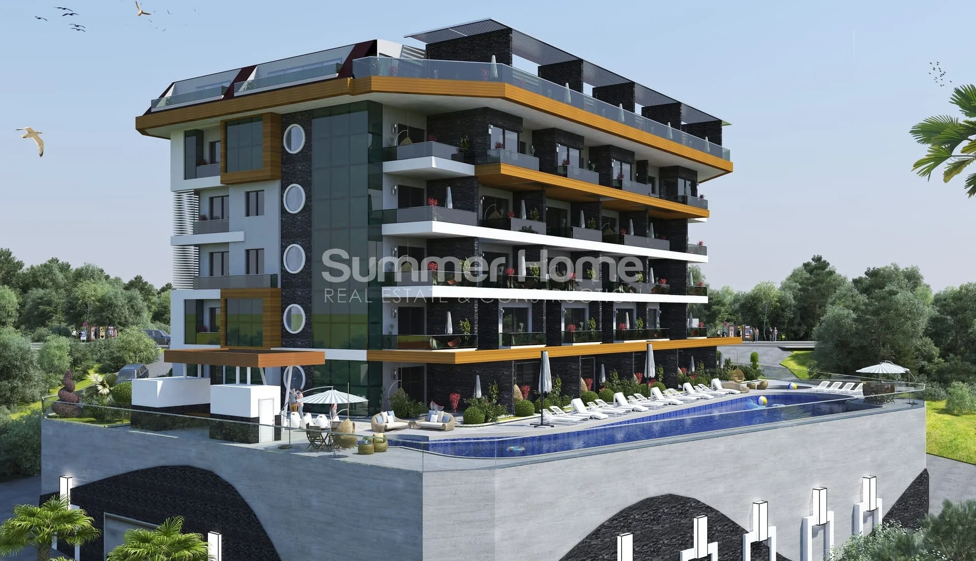 Innovatively Designed Luxury Flats located in Kestel General - 5