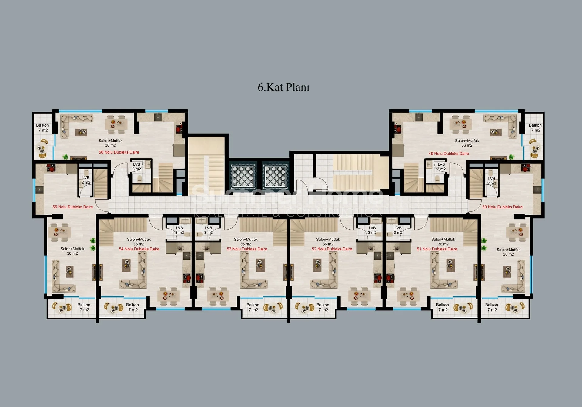 Appartements Modernes Dans un Emplacement Souhaitable à Avsallar plan - 24