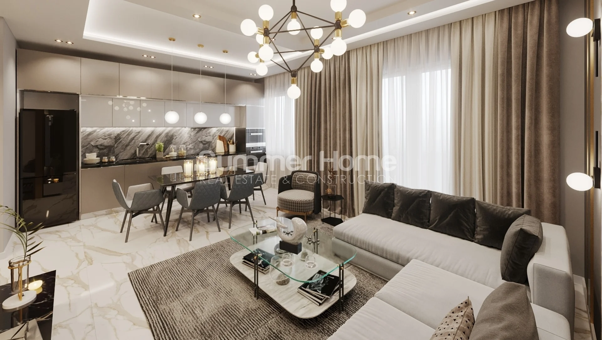 Luxe appartementen met stijlvolle designkenmerken beschikbaar in Mahmutlar interior - 10