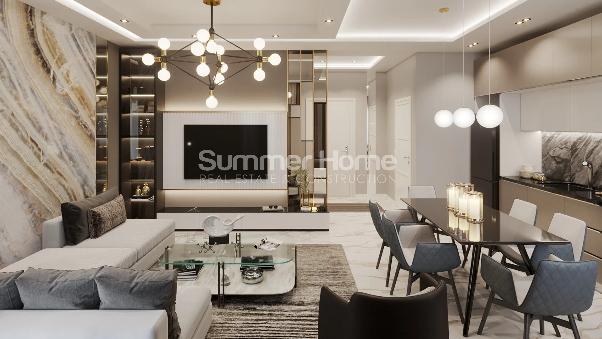Luxe appartementen met stijlvolle designkenmerken beschikbaar in Mahmutlar interior - 12
