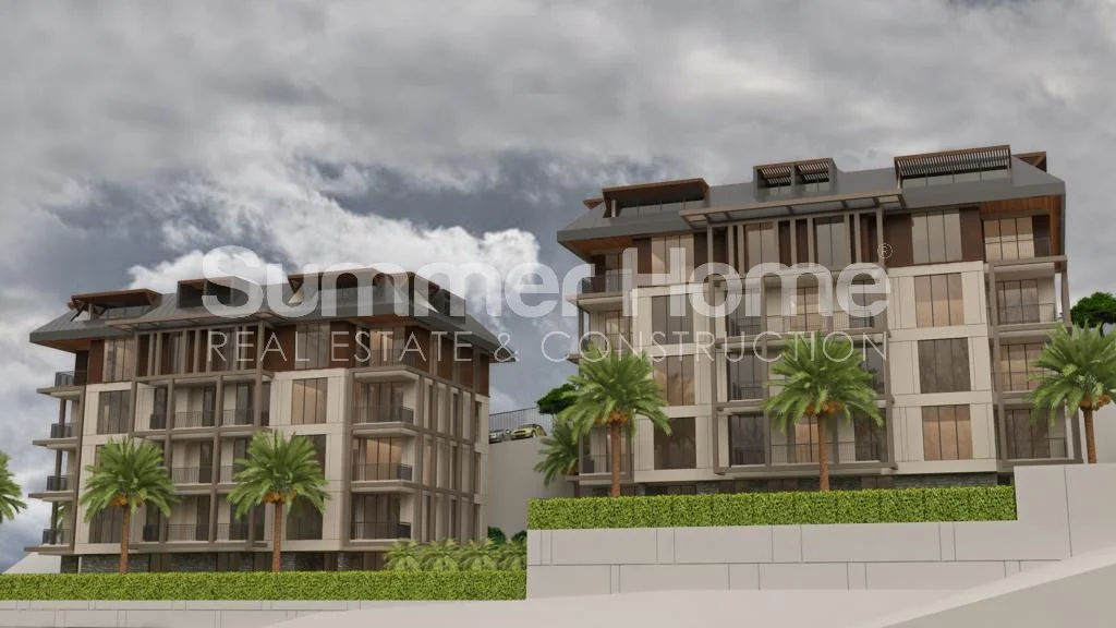 Stylish apartments offering beautiful sunset in Hasbahce, Alanya Plan - 14