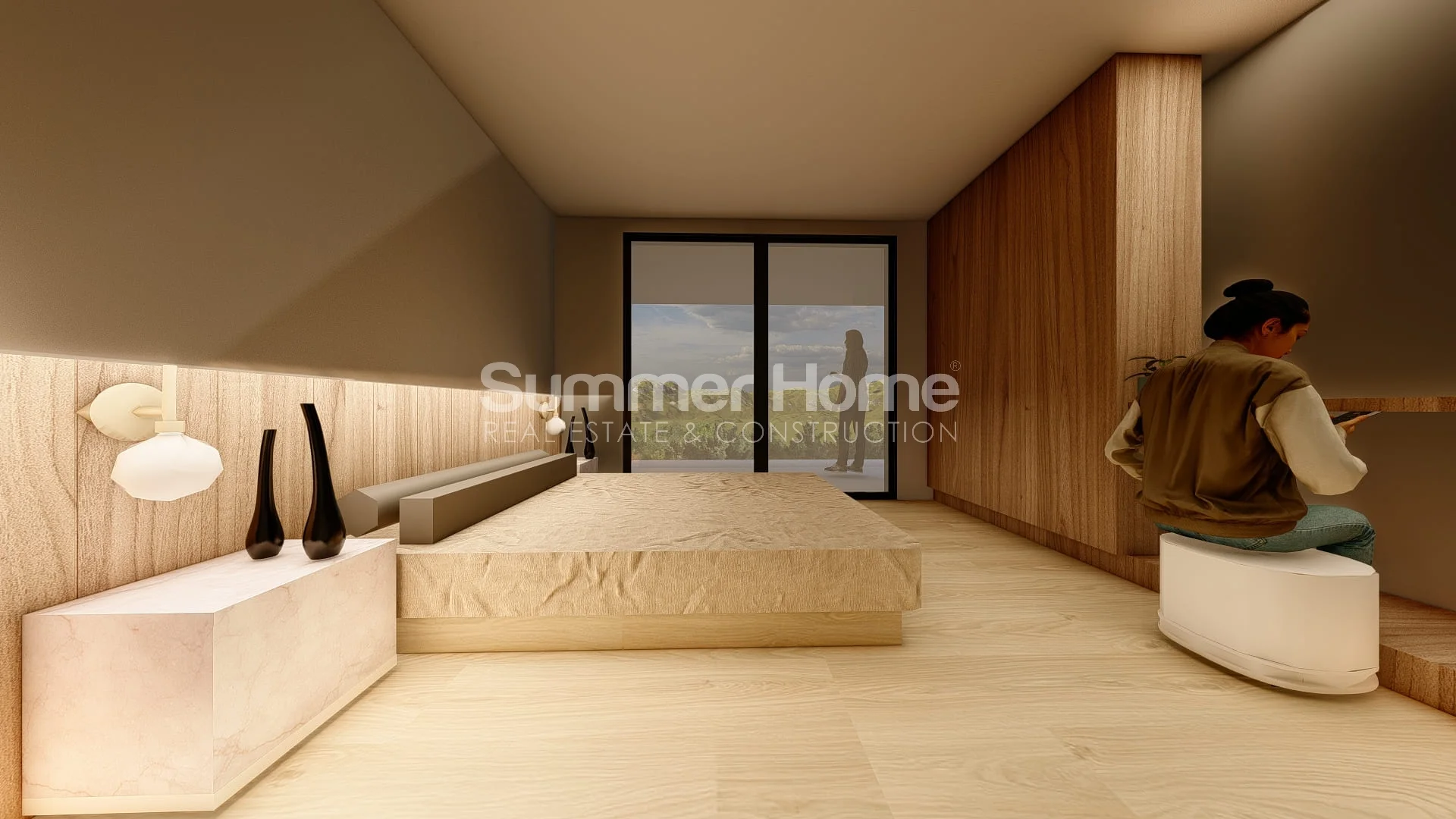 Contemporary Apartments in Beautiful Avsallar Interior - 8