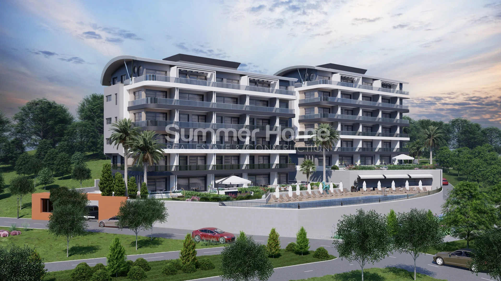 Stunning Sea-View Apartments For Sale in Kargicak General - 1