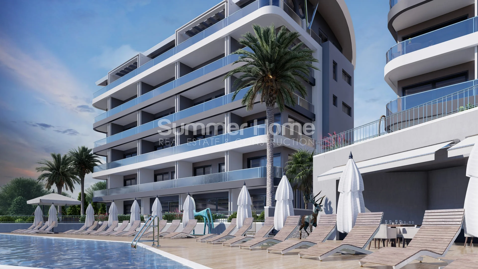 Stunning Sea-View Apartments For Sale in Kargicak General - 4