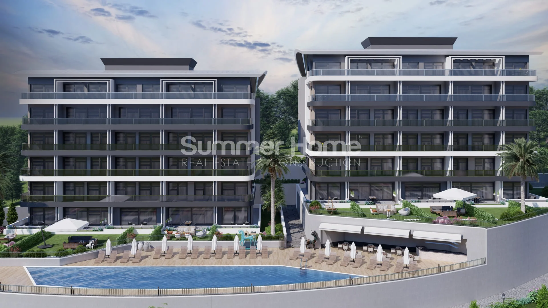 Stunning Sea-View Apartments For Sale in Kargicak General - 6
