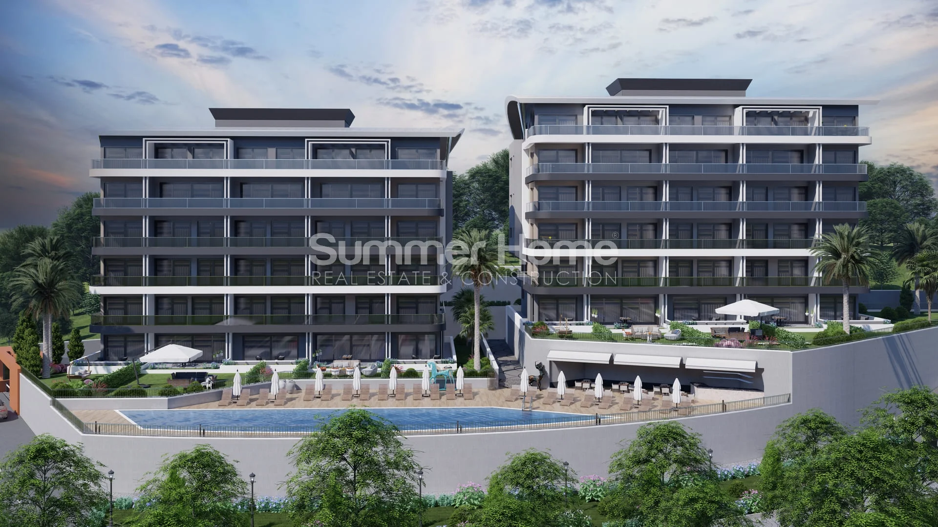 Stunning Sea-View Apartments For Sale in Kargicak General - 17