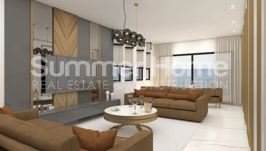 Superbes appartements avec vue sur la mer à vendre à Kargicak Intérieur - 26