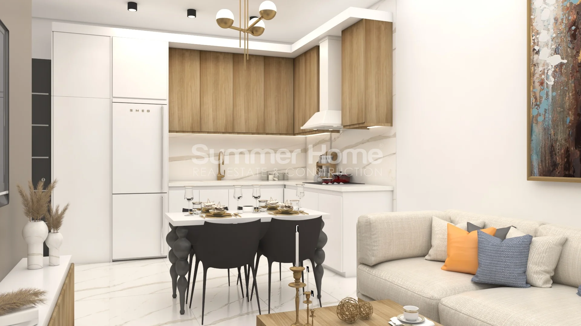 Stunning Sea-View Apartments For Sale in Kargicak Interior - 33
