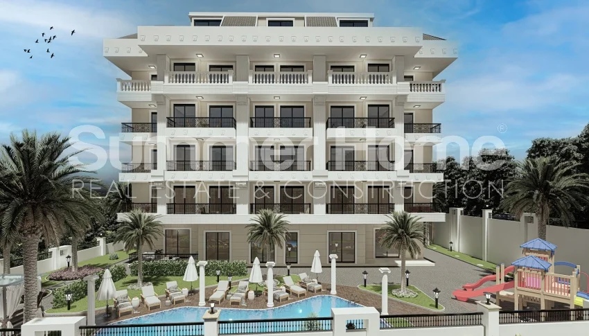 Grecian Style Apartments For Sale in Kestel General - 8
