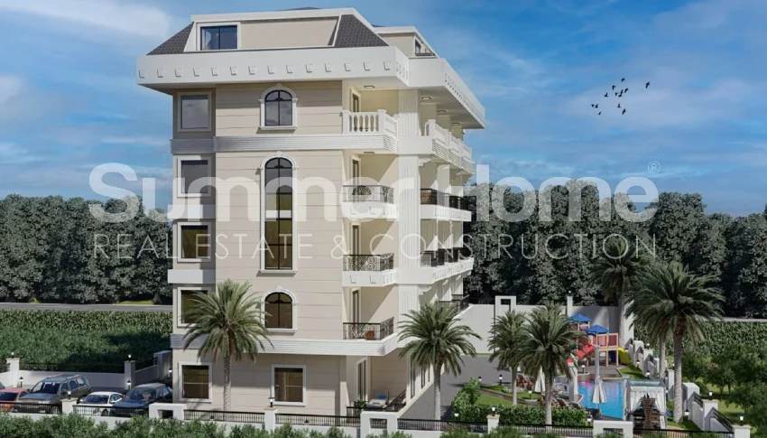Grecian Style Apartments For Sale in Kestel General - 9