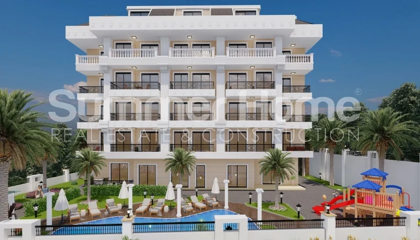 Grecian Style Apartments For Sale in Kestel General - 1