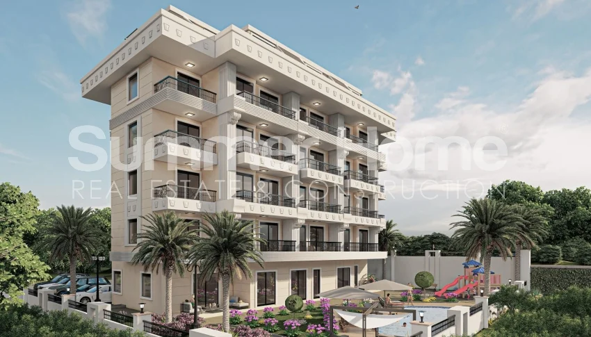 Grecian Style Apartments For Sale in Kestel General - 3