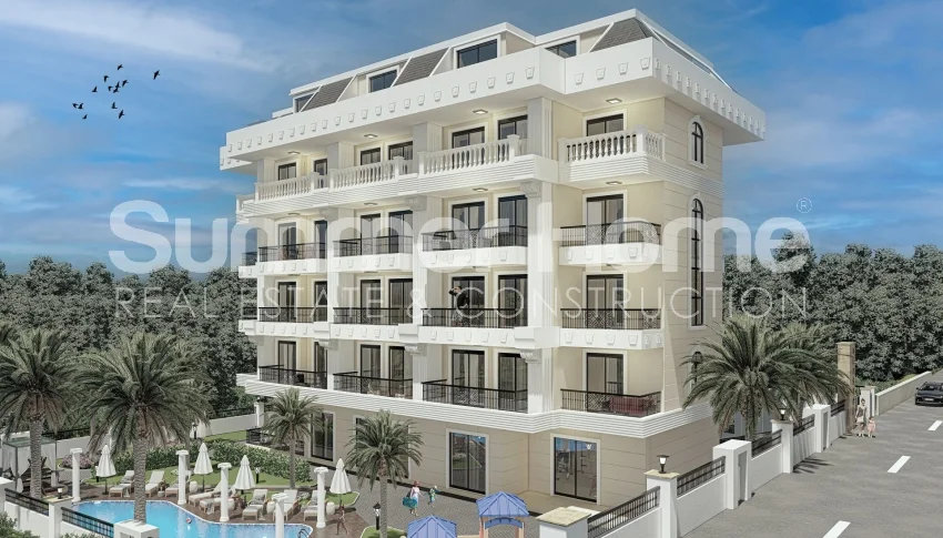 Grecian Style Apartments For Sale in Kestel General - 11
