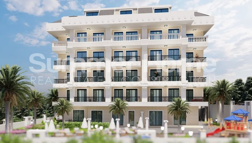 Grecian Style Apartments For Sale in Kestel General - 12