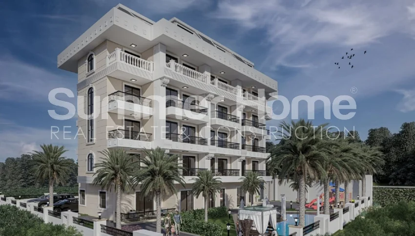 Grecian Style Apartments For Sale in Kestel General - 15