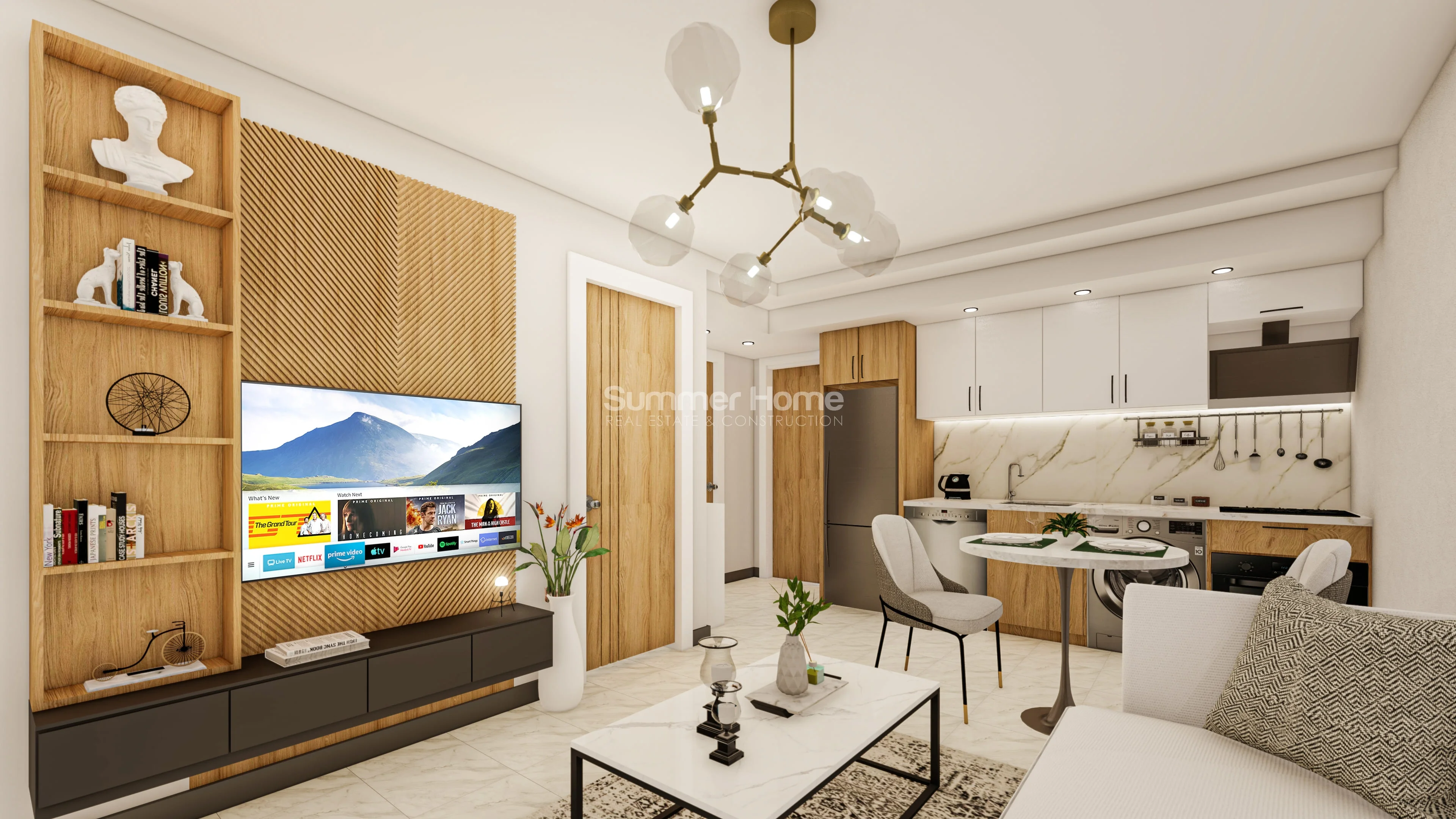 Appartements au design innovant à Avsallar interior - 5