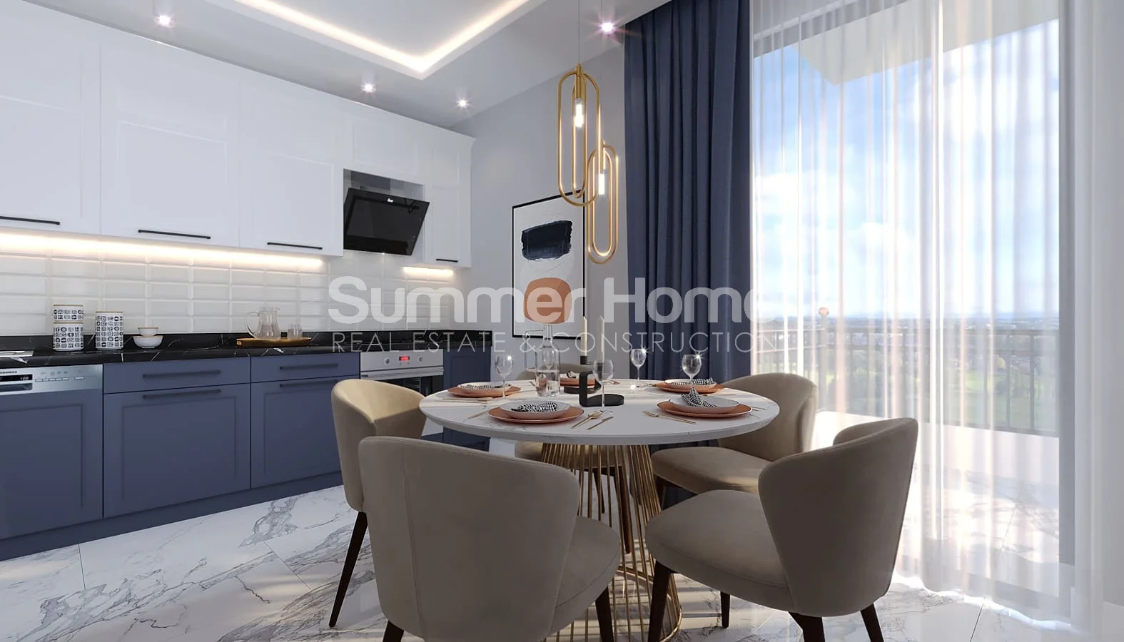 Fabulous City Apartments Available in Mahmutlar Interior - 21