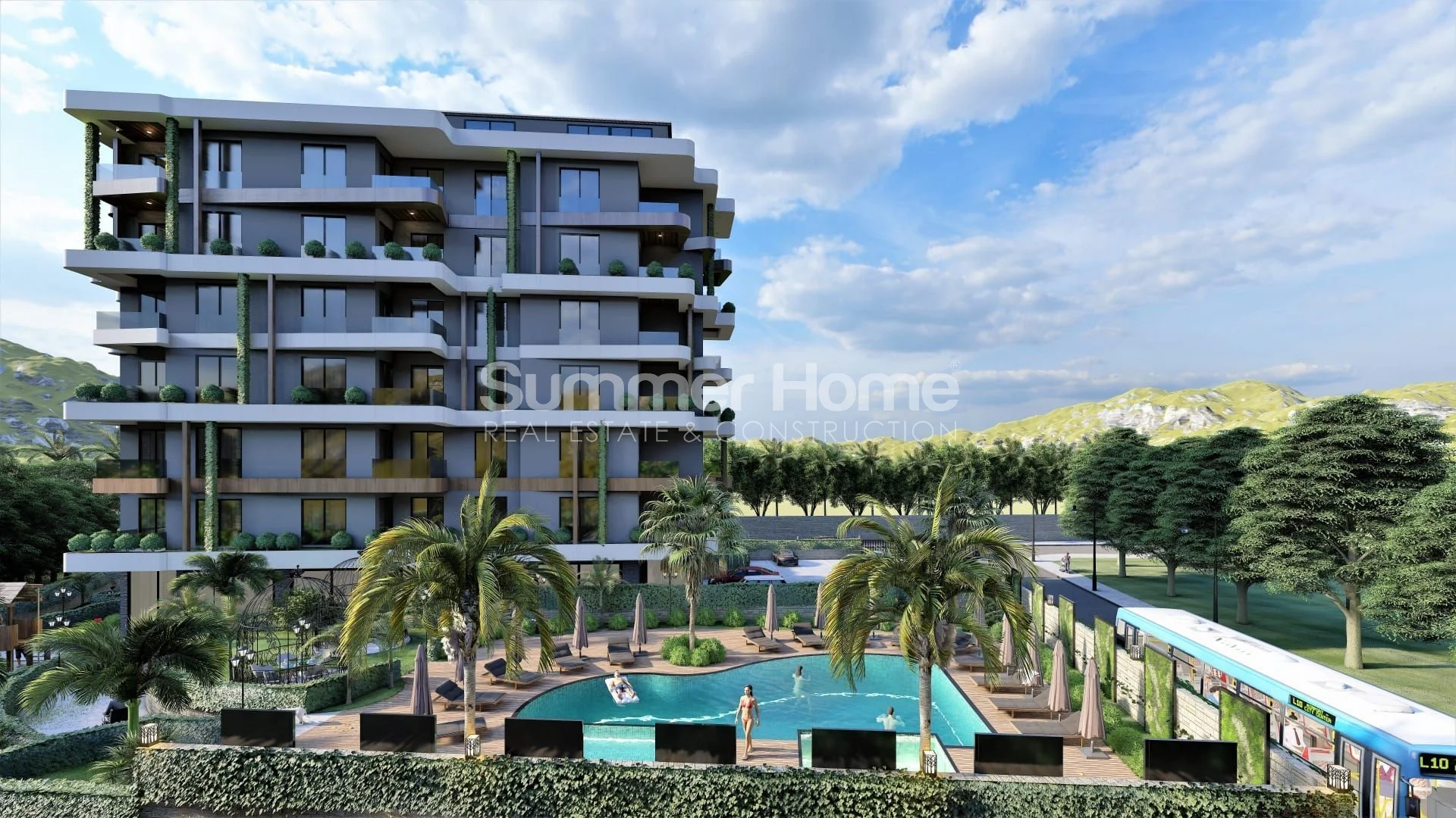 Gorgeous, Chic Apartments for Sale in Avsallar General - 1