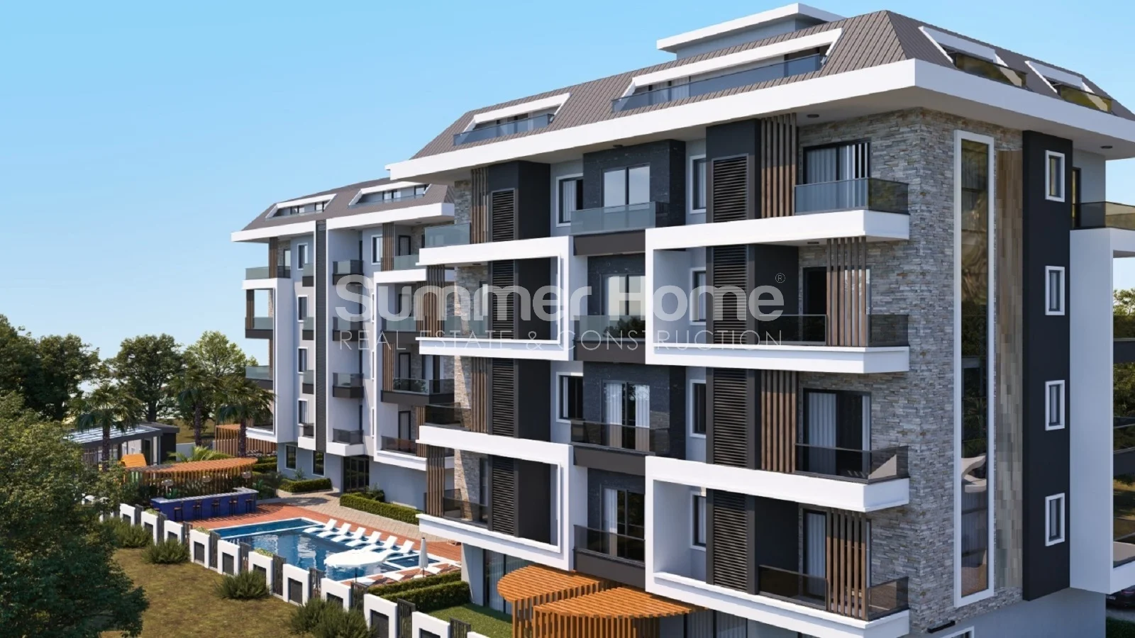 Contemporary Apartments in Stunning Kestel General - 11