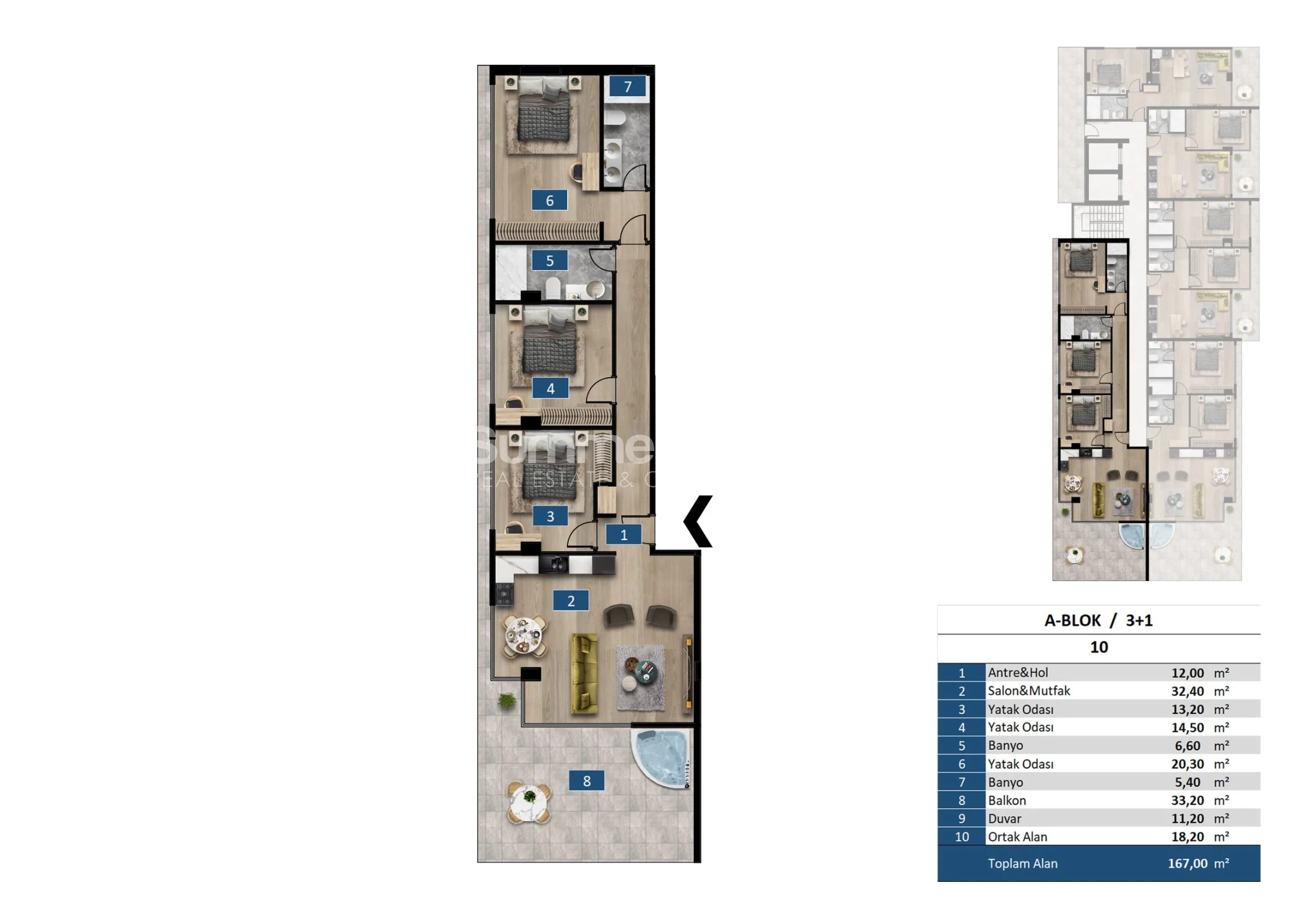 Innovatieve luxe appartementen te koop in Kargicak plan - 22