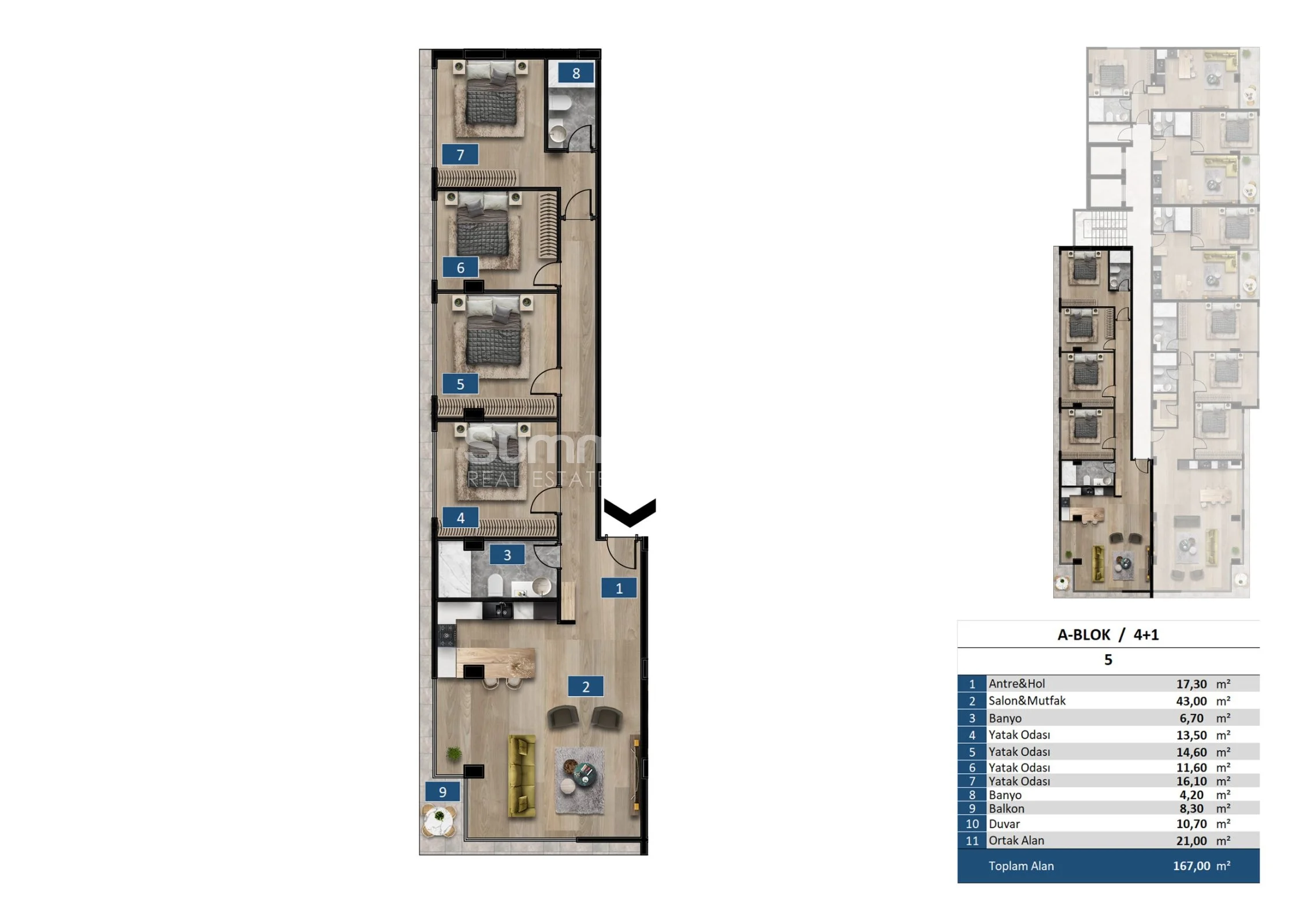 Innovatieve luxe appartementen te koop in Kargicak plan - 40