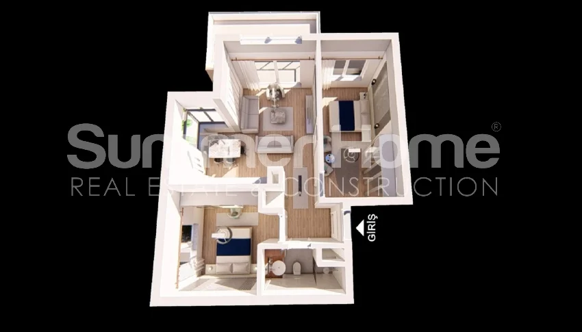 Attractive Apartments For Sale in  Mahmutlar Plan - 29