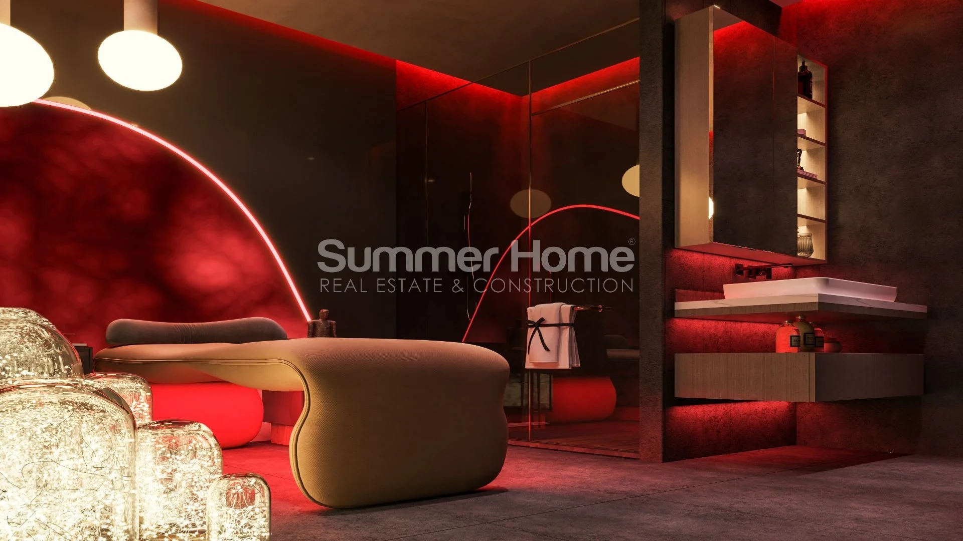 Chic, Luxurious Apartments in Mahmutlar Facilities - 33