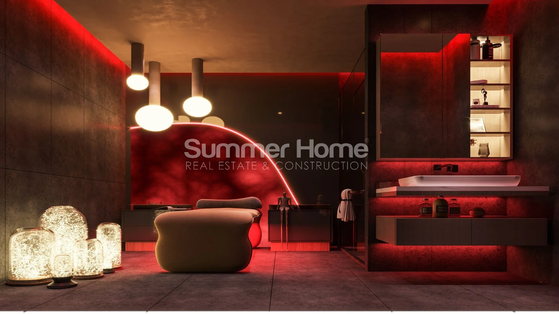 Chic, Luxurious Apartments in Mahmutlar Facilities - 34