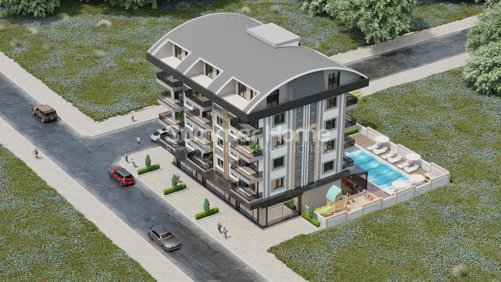 Moderne appartementen te koop in Kargicak general - 4