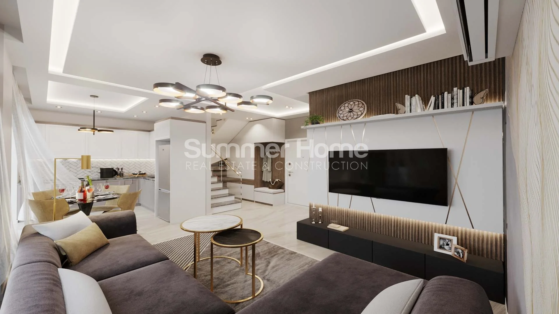 Classy, Chic Apartments in Demirtas interior - 9