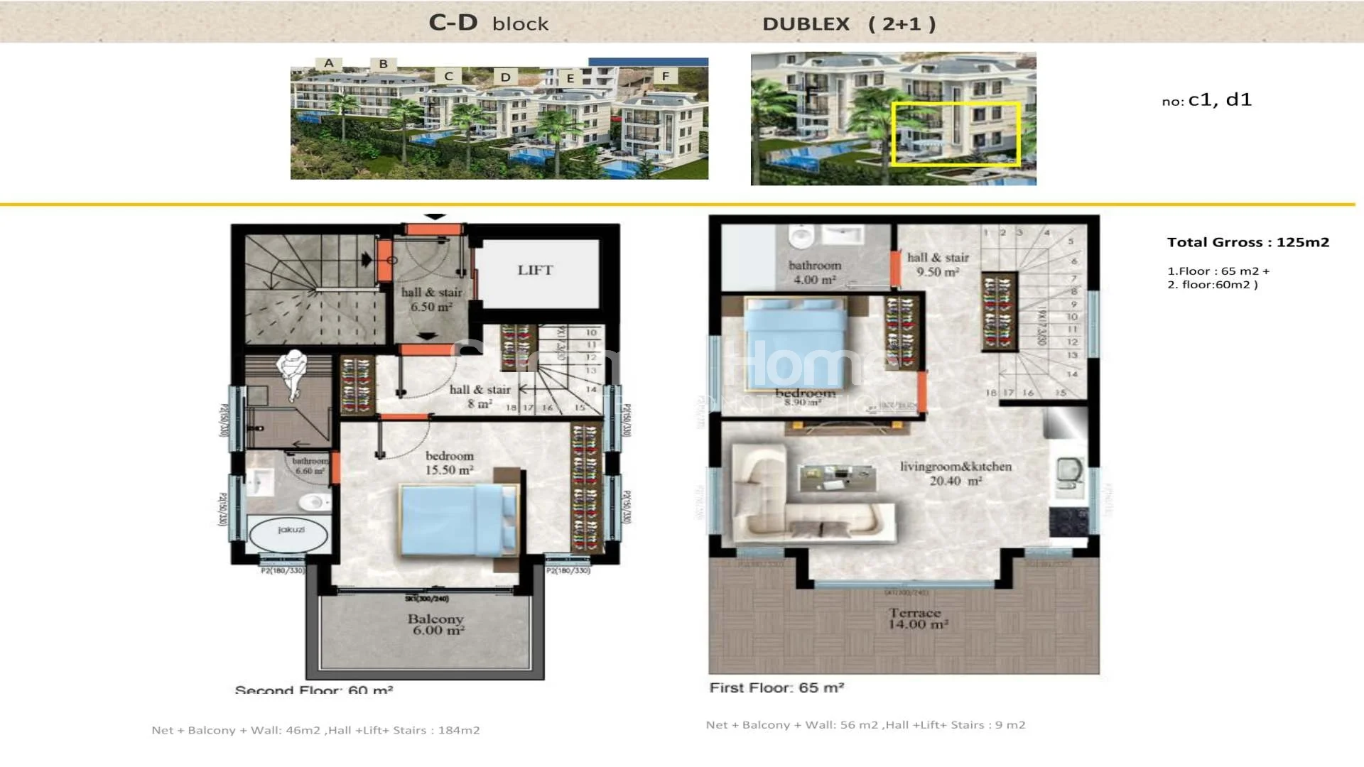 Spannend nieuw complex van villa's en appartementen in Kestel plan - 15