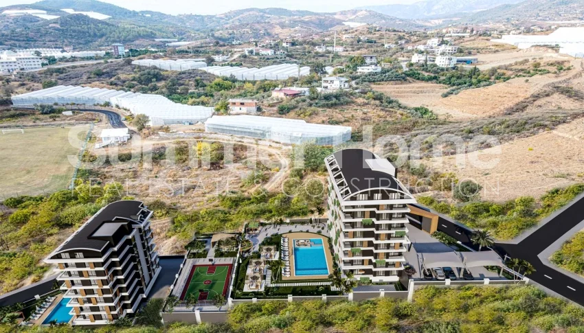 Luxury Apartments in Natural Landscape in Demirtas