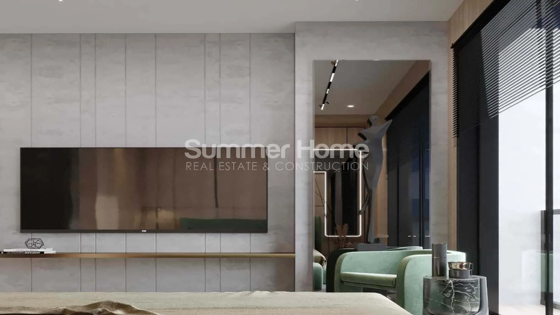 Moderna lyxiga lägenheter i Tosmur interior - 17