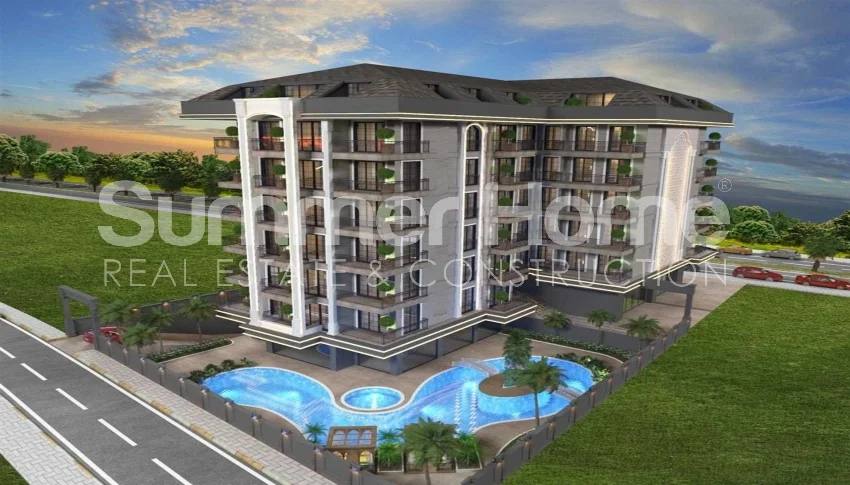 Luxury Resort-Style Apartments in Central Alanya Plan - 16