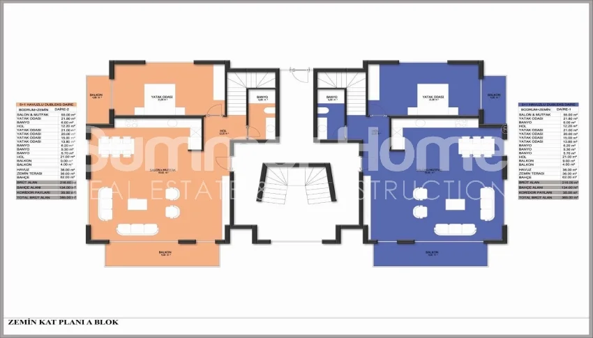 Elegante Apartments in großem Komplex in Mahmutlar Plan - 37