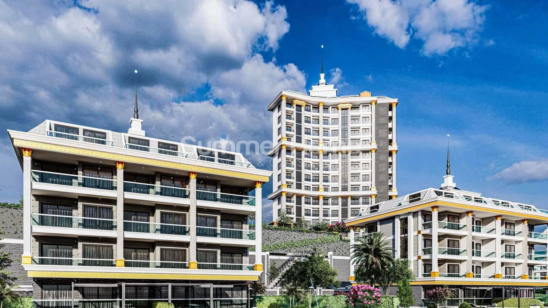 Elegant Apartments in Large Complex in Mahmutlar General - 7