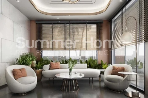 Elegantiški apartamentai dideliame komplekse Mahmutlare facilities - 34