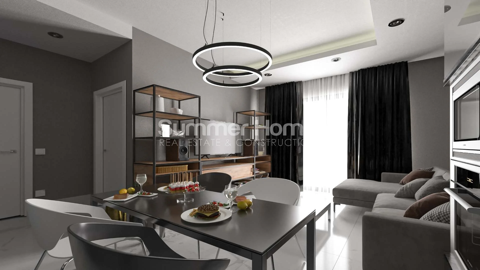 Stylish, Modern Apartments in Mahmutlar Interior - 15