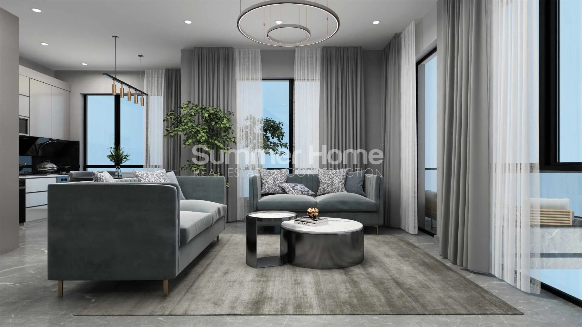 Spacious Luxury Apartments in Mahmutlar Interior - 29
