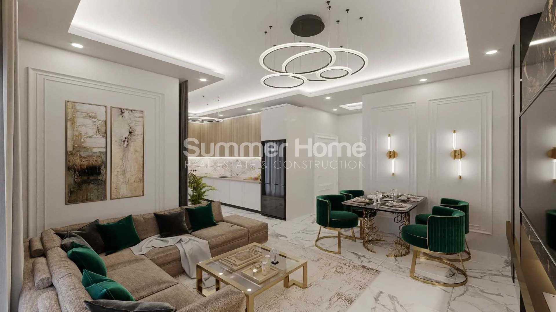Luxurious, Elegant Apartments in Avsallar Interior - 17