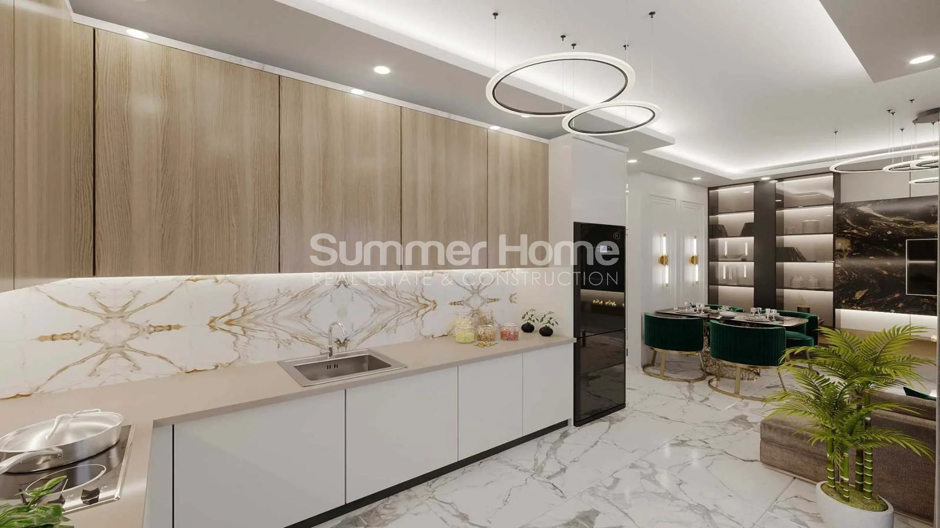 Luxurious, Elegant Apartments in Avsallar Interior - 19