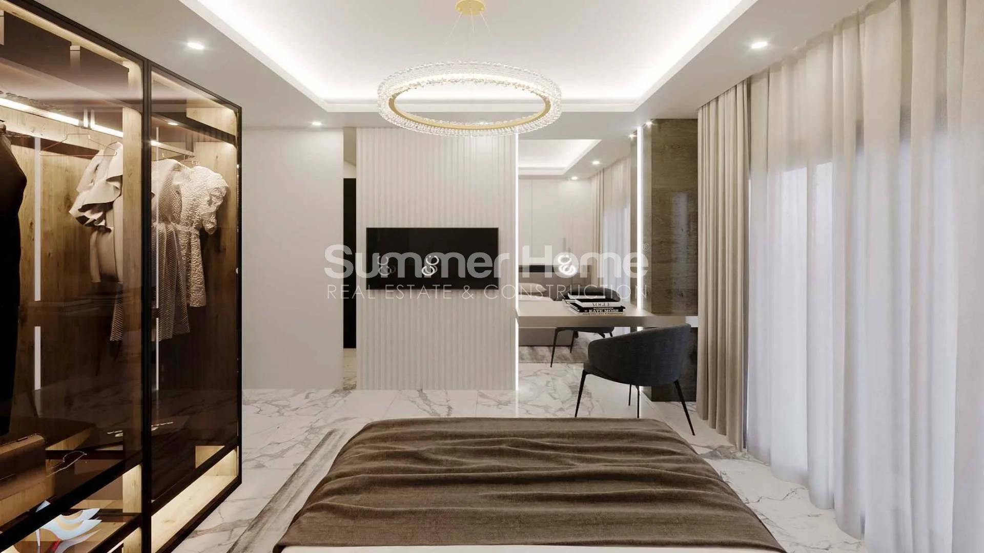 Luxurious, Elegant Apartments in Avsallar Interior - 23