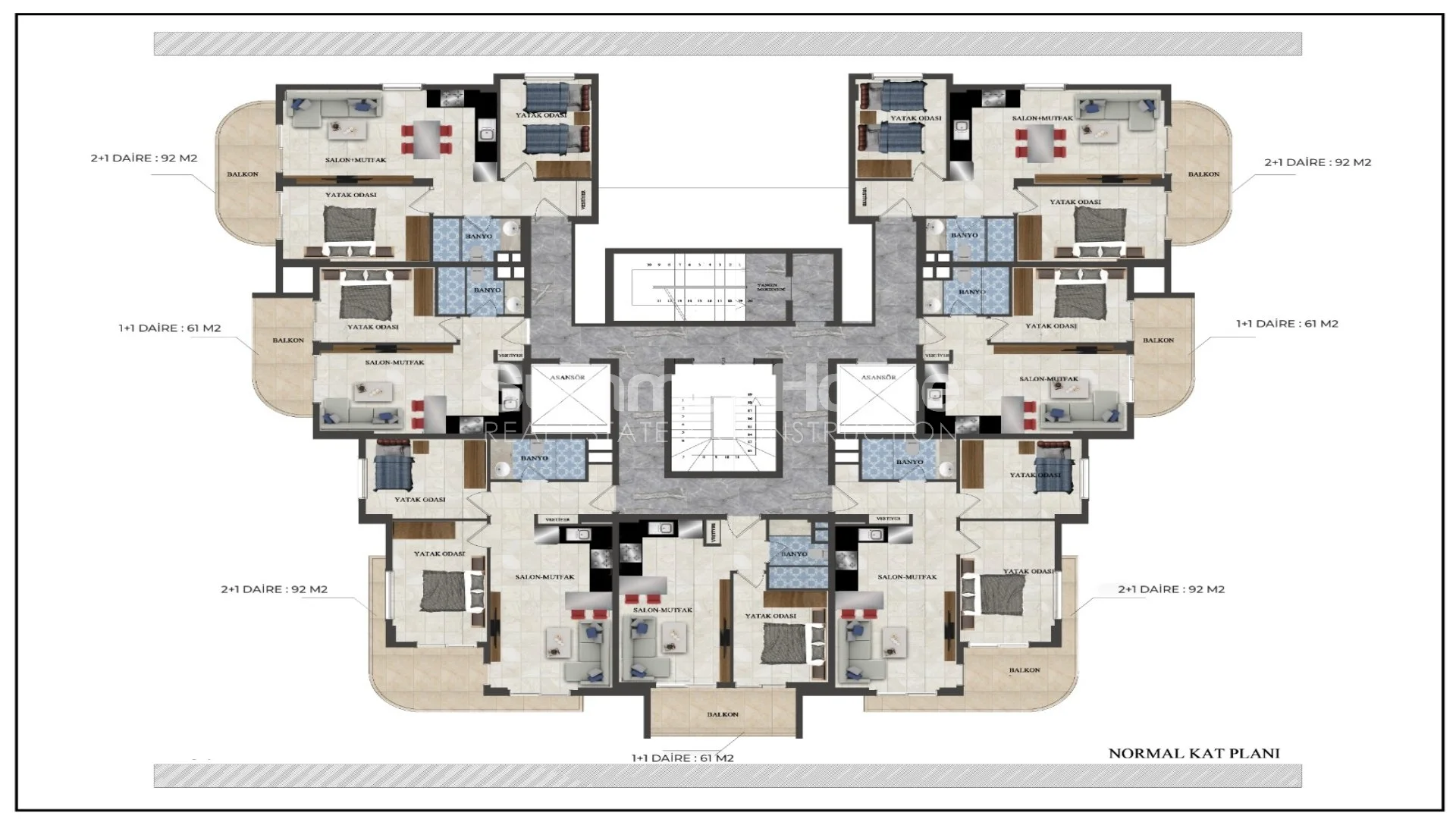 Ultra-luxe appartementen in het mooie Avsallar plan - 23