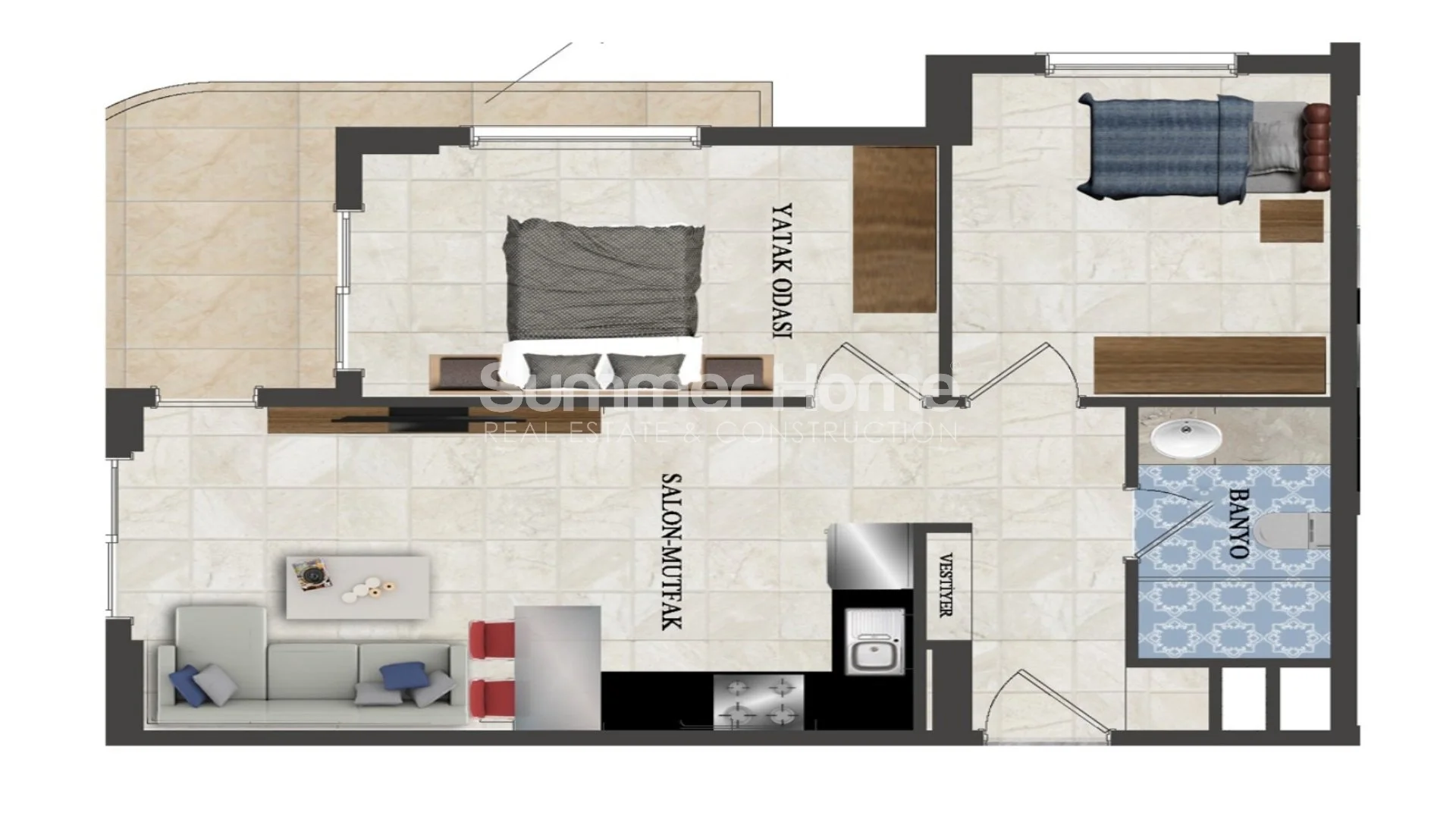 Ultra-Luxurious Apartments in Lovely Avsallar Plan - 26