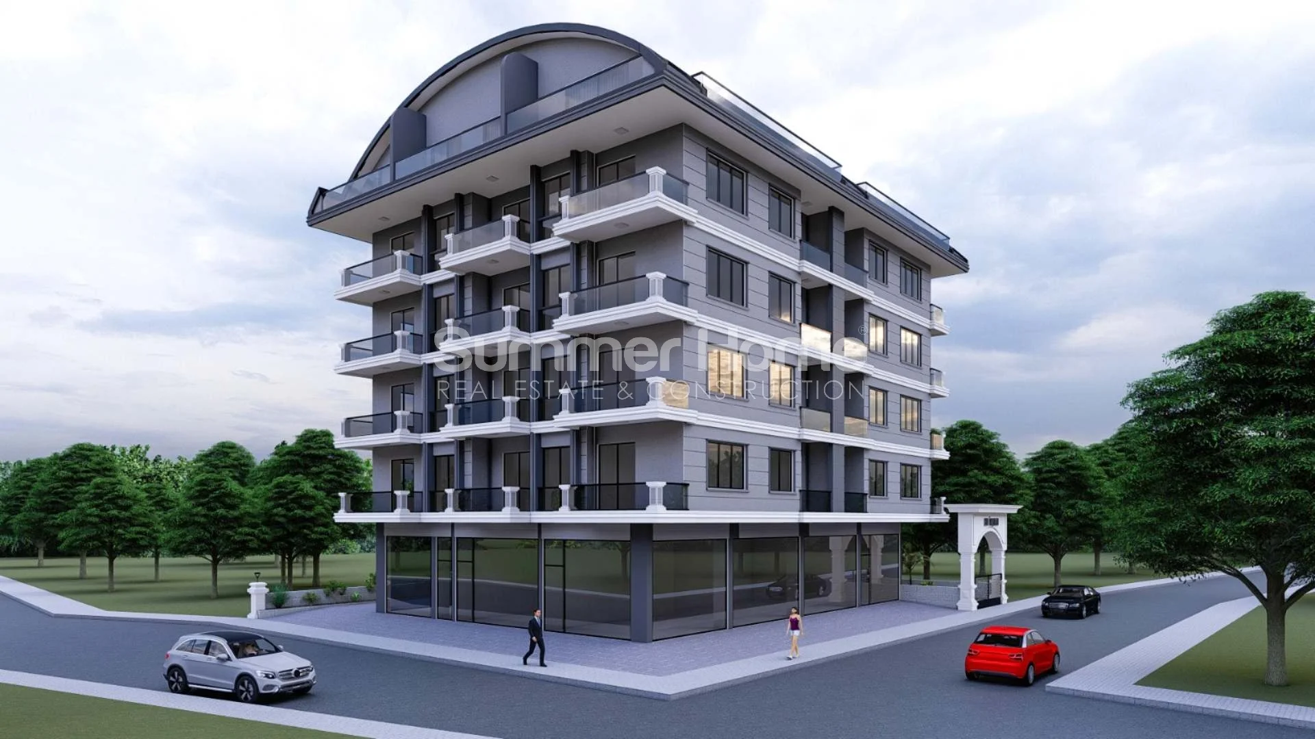 Classically Beautiful Apartments in Central Alanya Plan - 25