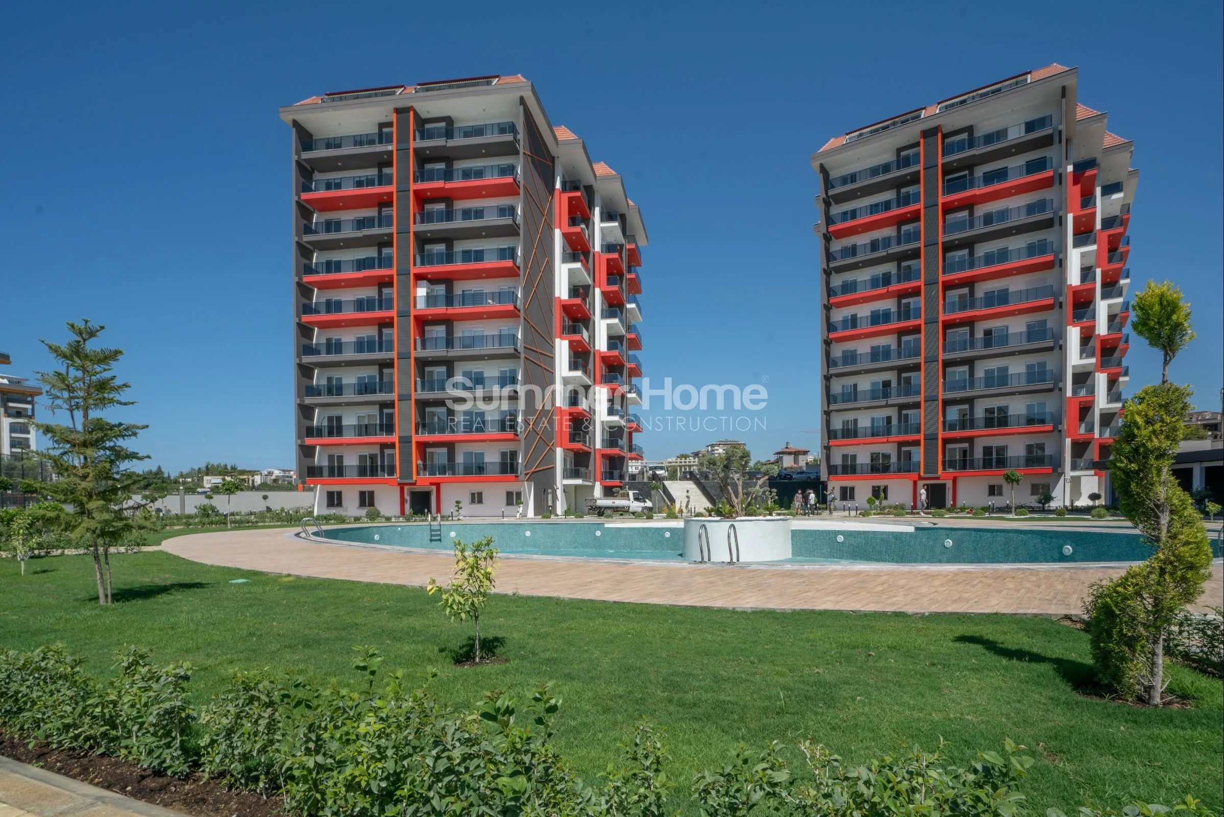 آپارتمان‌های خیره‌کننده با دید دریا در آوسالار facilities - 1