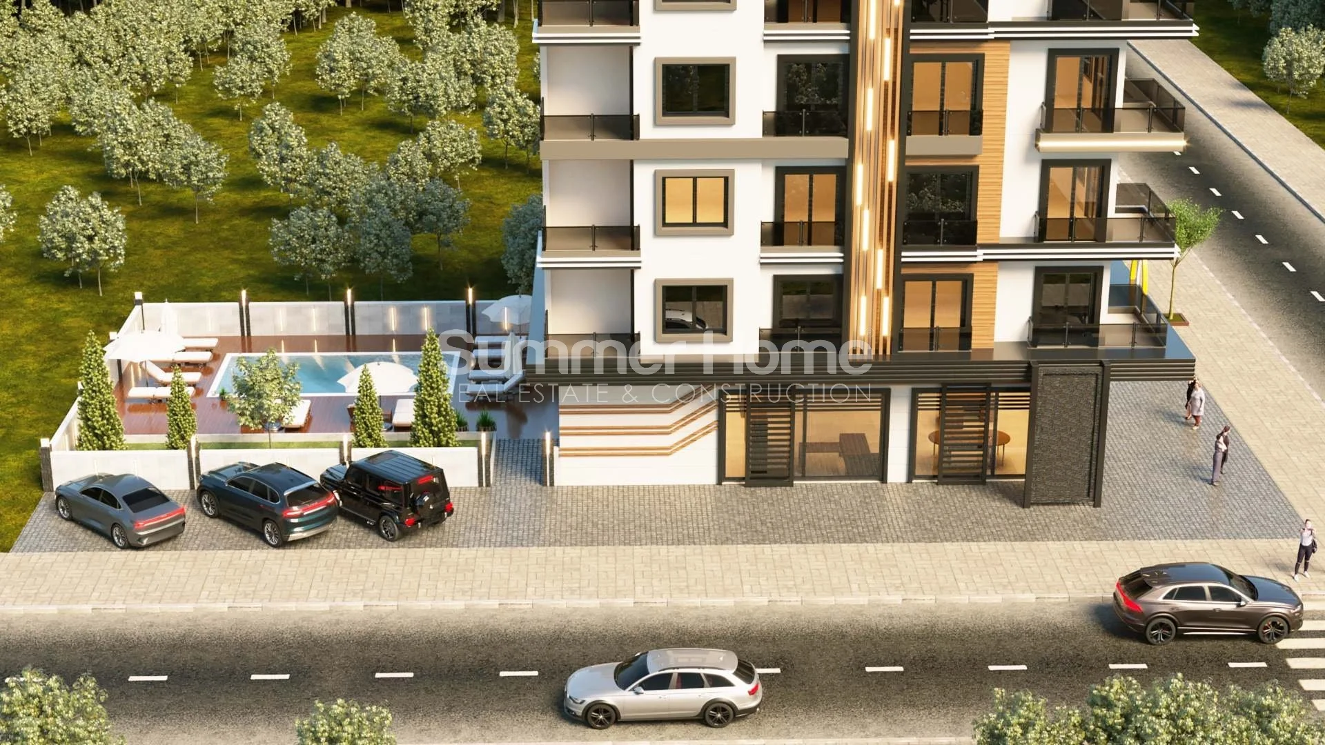 Small Complex with spacious Apartments in Avsallar general - 1