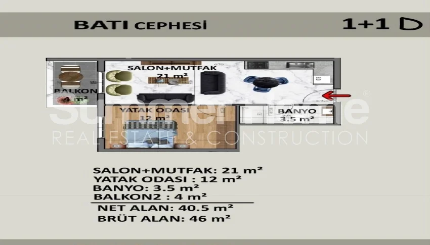 Gorgeous, Modern Apartments in Downtown Alanya Plan - 30