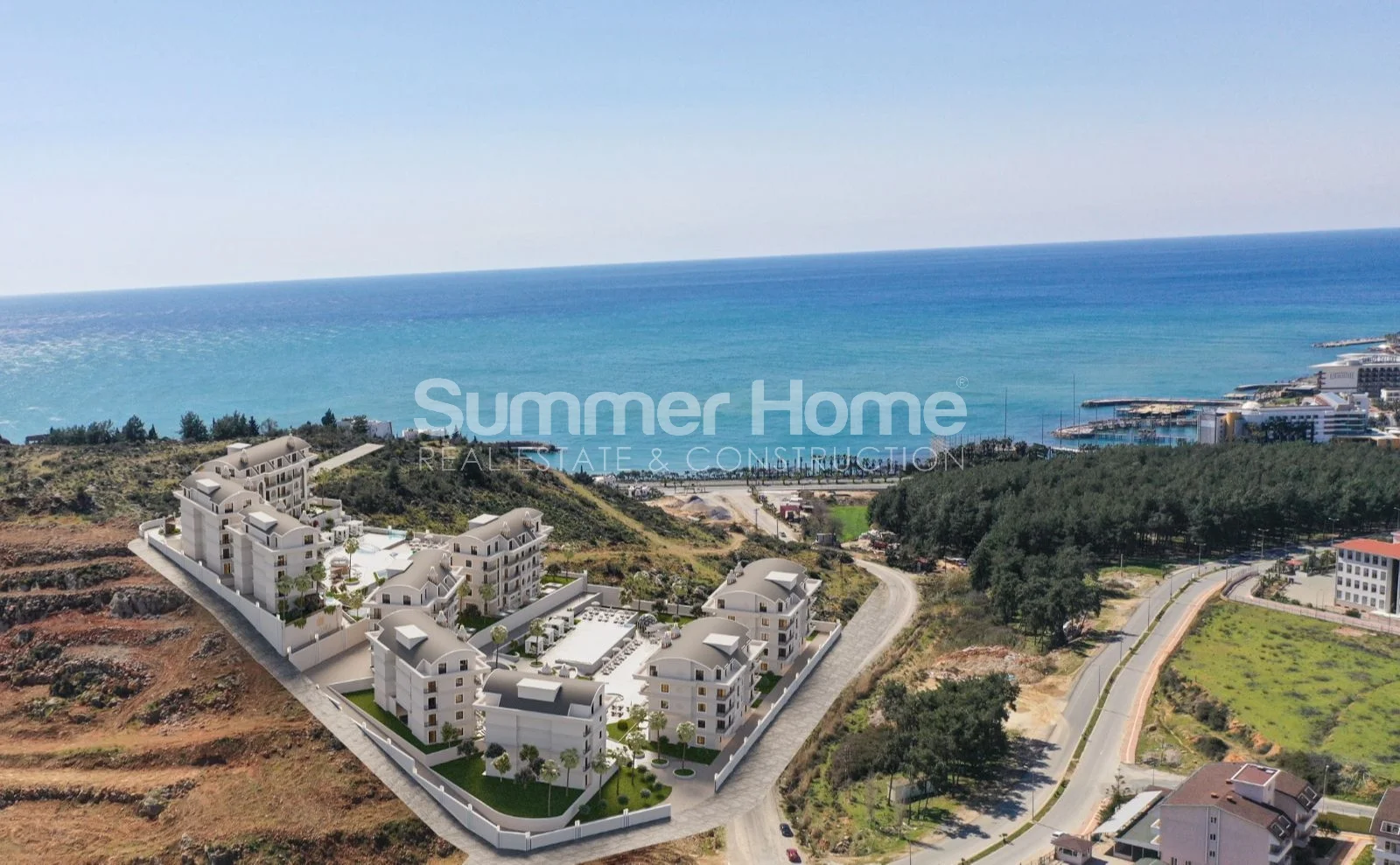 Exquisite Sea View Apartments For Sale in Turkler General - 25
